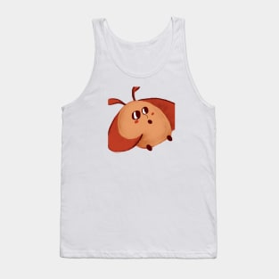 Cute Moth Drawing Tank Top